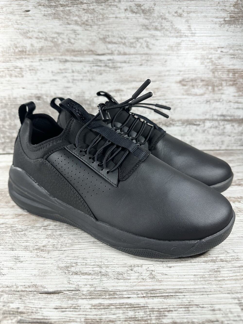 Men's Clove Black Drawstring Nursing Shoes Sz 10 Athletic EUC WORN TWICE!